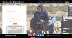 Desktop Screenshot of christophershawnshaw.com